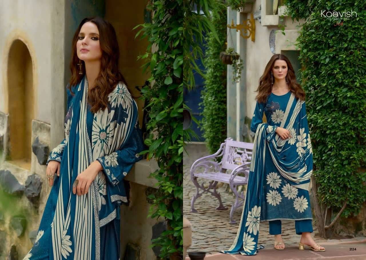 LAZEEZ By KAAVISH 2121 TO 2124 Series Stylish Beautiful Colourful PURE JAAM COTTON Dresses At Wholesale Price